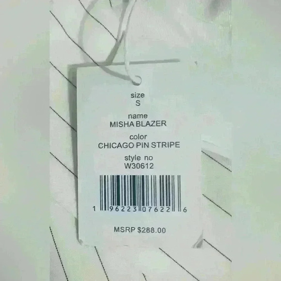 Walter Baker Chicago Pinstripe Misha Blazer, Women’s Size Small, NWT - Picture 12 of 16